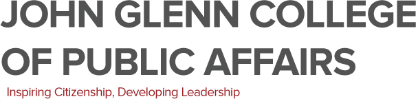 John Glenn College of Public Affiars Logo